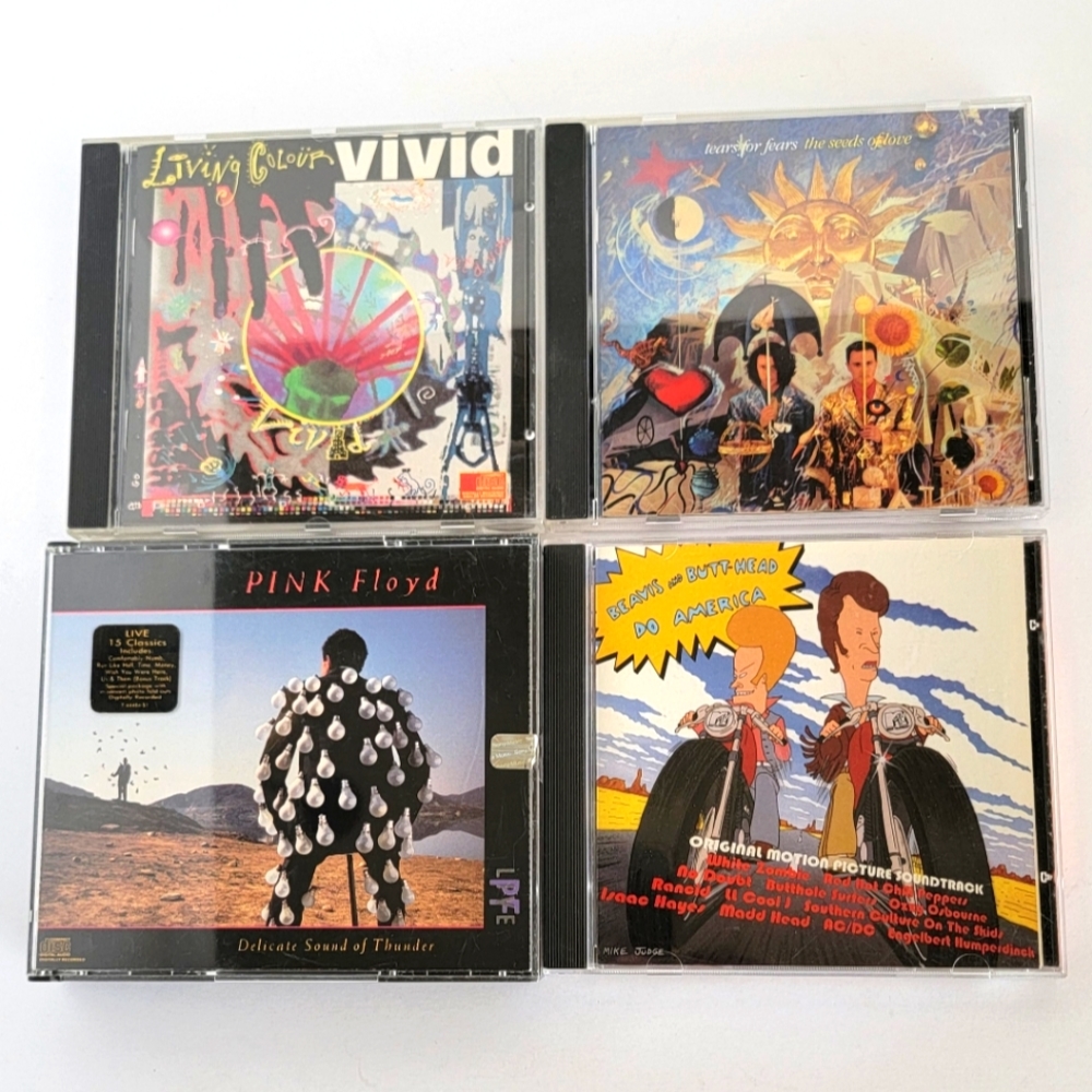 4 cd's of different artists